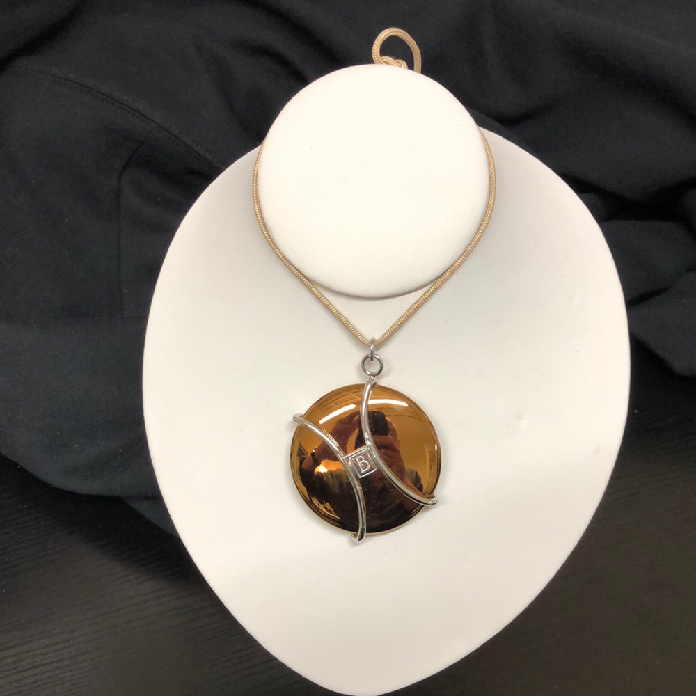 Bernardaud Oxygene Copper Mirror Pendant, Large